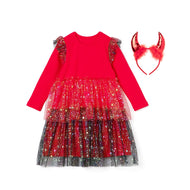 'Kiki Witch' Halloween Costume Dress(Headband Set)