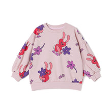将图片加载到图库查看器，Heart Rabbit With Flowers' Sweatshirt
