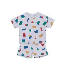 将图片加载到图库查看器，'Cube Block' Top and Bottom Set
