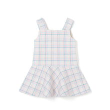 将图片加载到图库查看器，'Cream Check' Dress
