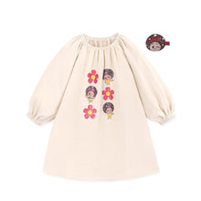 将图片加载到图库查看器，Bread Barbershop 'Choco Bean Heart Bean' Dress (Hairpin Set)
