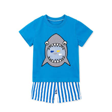 将图片加载到图库查看器，'Shark is Here' Top and Bottom Set
