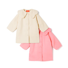 将图片加载到图库查看器，'Tulip Flower' Wool Coat
