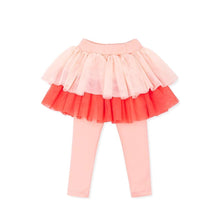 将图片加载到图库查看器，'Tone and Tone Sha Sha' Tulle Skirt Leggings
