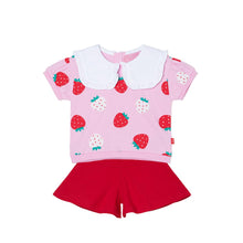 将图片加载到图库查看器，'Strawberry Bon Bon' Top and Bottom Set
