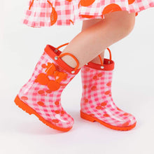 将图片加载到图库查看器，'Cherry Cherry Tok Tok' Rain Boots
