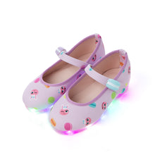 Load image into Gallery viewer, Bread Barbershop 'Sweet Macaron' LED Mary Jane Shoes
