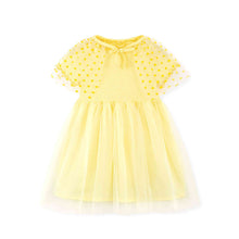 将图片加载到图库查看器，'Yellow Tinker Bell' Dress (Magic Wand, Cape Set)
