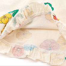 将图片加载到图库查看器，flower pattern ivory short pants
