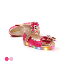 将图片加载到图库查看器，'Bling Heart' LED Mary Jane Shoes
