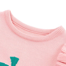 将图片加载到图库查看器，'Cream Berry' Long Sleeve Knit Top
