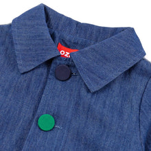将图片加载到图库查看器，'Awesome Color Button' Denim Jacket
