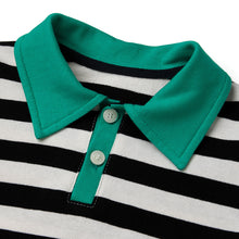 将图片加载到图库查看器，'Gudi Stripe Collar' T-shirt

