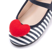 将图片加载到图库查看器，'Marine Heart' Mary Jane Shoes
