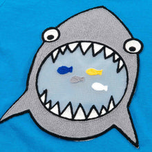 将图片加载到图库查看器，'Shark is Here' Top and Bottom Set
