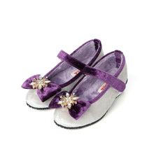 将图片加载到图库查看器，'Magical Snow Flake' Fur Mary Jane Shoes
