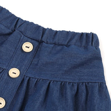 将图片加载到图库查看器，'Good Day' Denim Long Skirt
