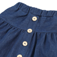 将图片加载到图库查看器，'Good Day' Denim Long Skirt
