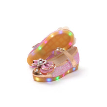 将图片加载到图库查看器，'Bling Heart' LED Mary Jane Shoes
