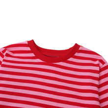 将图片加载到图库查看器，'Dooka Dooka' Stripe T-Shirt
