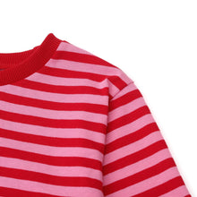 将图片加载到图库查看器，'Dooka Dooka' Stripe T-Shirt
