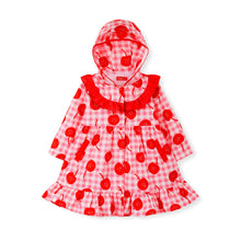 将图片加载到图库查看器，'Cherry Cherry Tok Tok' Raincoat (Pouch Set)
