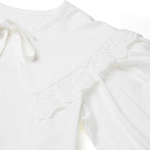 Load image into Gallery viewer, White Leaf' Blouse
