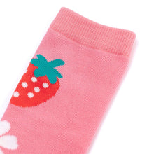 将图片加载到图库查看器，'Flower Strawberry' Non-Slip Socks (Pouch Set)
