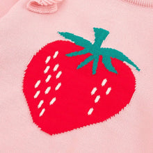 将图片加载到图库查看器，'Cream Berry' Long Sleeve Knit Top
