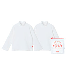 将图片加载到图库查看器，Chapssal-tteok' Half Neck T-Shirt(2 T-Shirts Package Set)
