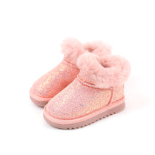将图片加载到图库查看器，'Twinkling Winter Night' Fur Boots
