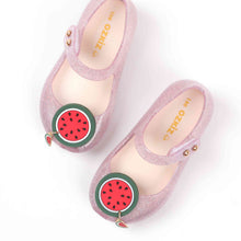 将图片加载到图库查看器，'Crunchy Watermelon' LED Jelly Shoes
