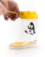 将图片加载到图库查看器，'Playing Penguin' Rain Boots
