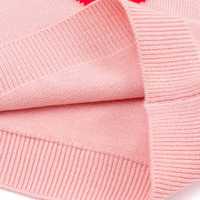 将图片加载到图库查看器，'Cream Berry' Long Sleeve Knit Top
