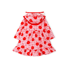 将图片加载到图库查看器，'Cherry Cherry Tok Tok' Raincoat (Pouch Set)
