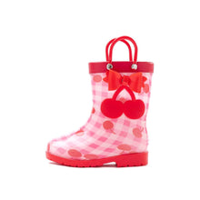 将图片加载到图库查看器，'Cherry Cherry Tok Tok' Rain Boots
