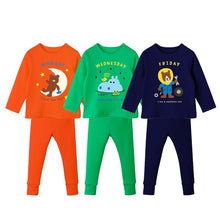 将图片加载到图库查看器，'Happy Week' Homewear Top and Bottom Set
