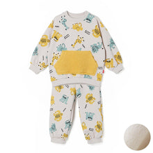 将图片加载到图库查看器，'Jungle Zoo' Warm Fleece Top and Bottom Set
