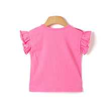 Load image into Gallery viewer, 'Smile Big' Frilled Sleeveless T-Shirt
