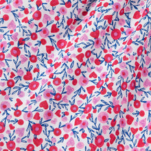 将图片加载到图库查看器，girls pink flower pattern dress
