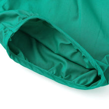 将图片加载到图库查看器，kids green pants
