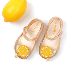 将图片加载到图库查看器，'Tok Tok Orange' LED Jelly Shoes
