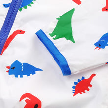 Load image into Gallery viewer, 'Colorful Dino' Windbreaker
