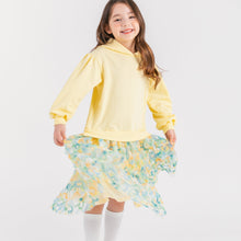 将图片加载到图库查看器，'Rian Flower' Hooded Dress
