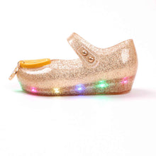 将图片加载到图库查看器，'Tok Tok Orange' LED Jelly Shoes
