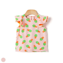 将图片加载到图库查看器，'Round and Round' Frilled Sleeveless T-Shirt
