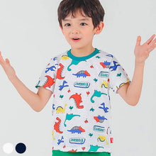 将图片加载到图库查看器，'Colorful Dinosaur' Short Sleeve T-Shirt
