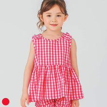 将图片加载到图库查看器，'Ddo Ddo Check' Blouse
