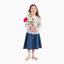 将图片加载到图库查看器，'Good Day' Denim Long Skirt
