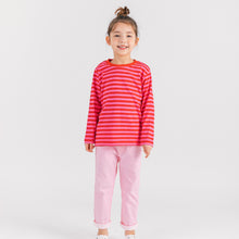 将图片加载到图库查看器，'Dooka Dooka' Stripe T-Shirt
